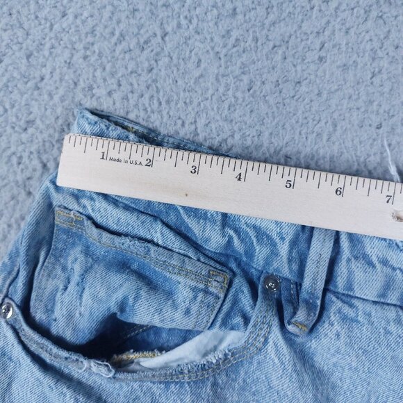 Good American Jeans Women's 16 (W42xL33) Light Wash Denim High Rise Distressed - Picture 6 of 13